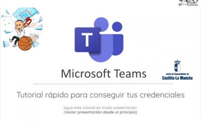 Consigue tus credenciales de Microsoft Teams