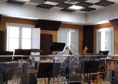 Acondicionamiento acústico en el aula de música