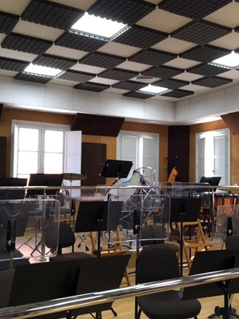 Acondicionamiento acústico en el aula de música