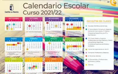 Calendario escolar curso 2021-22