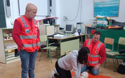 Taller de RCP impartido por Cruz Roja Daimiel