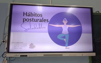 Hábitos posturales en 1º de ESO