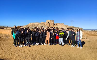 Visita con alumnado de 2° ESO al yacimiento arqueológico de la Motilla del Azuer