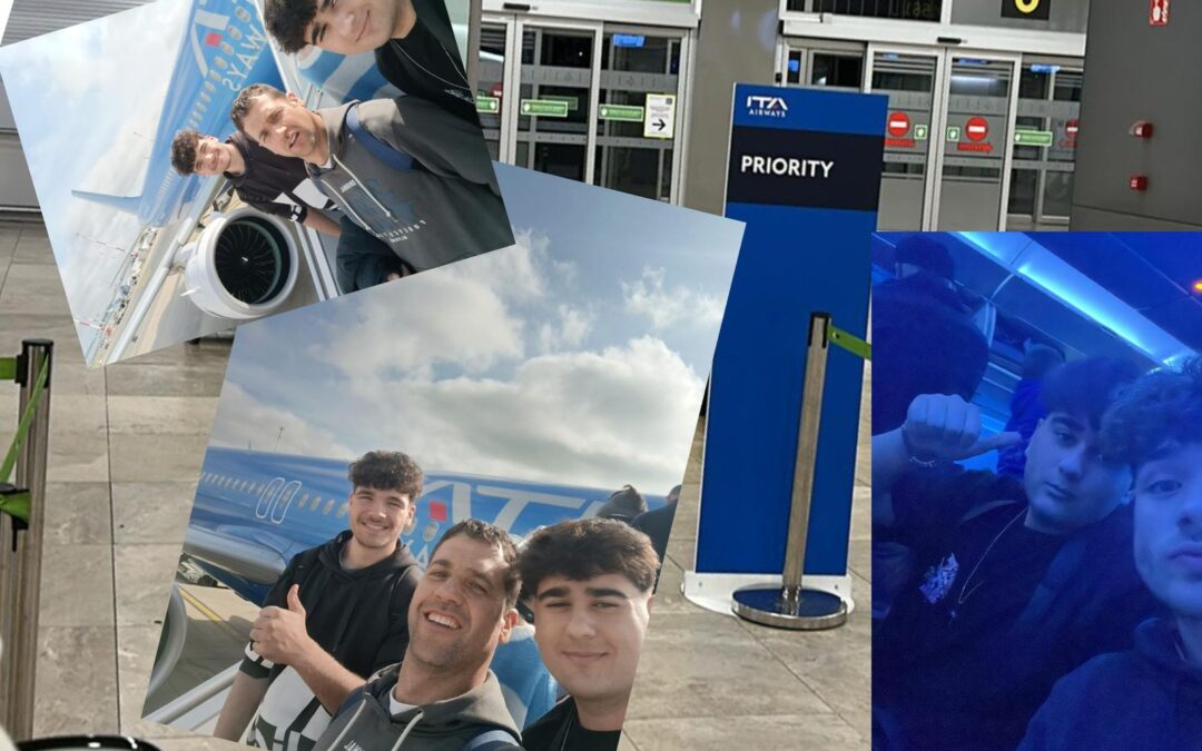 ¡Nuestros estudiantes vuelan a Italia!