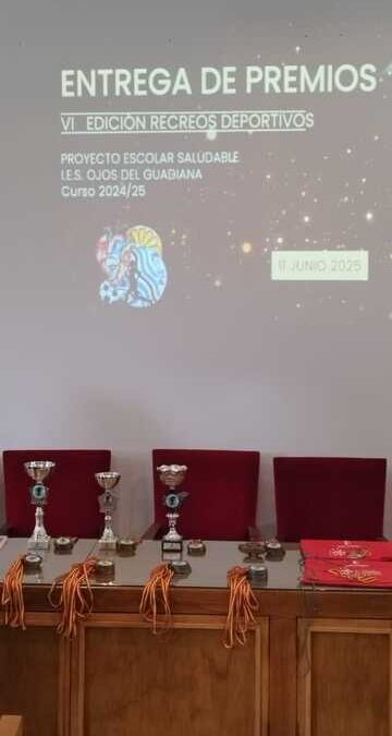 Entrega de premios de los recreos deportivos 2024_25