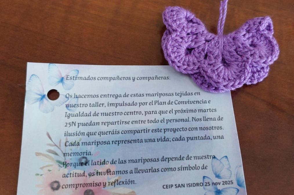 ¡Un detalle que late con fuerza en el 25N!